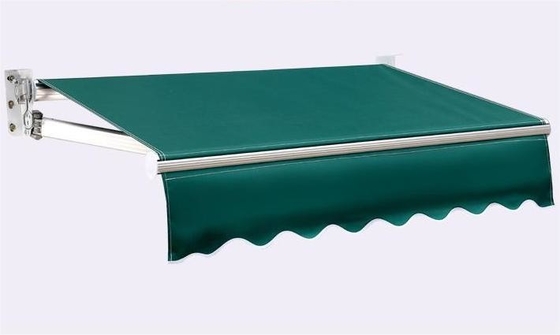 Finitura di vela rivestita in PU tipo ombrello solare completamente aperto Tollo KD con telaio in alluminio