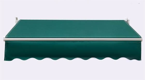 Finitura di vela rivestita in PU tipo ombrello solare completamente aperto Tollo KD con telaio in alluminio