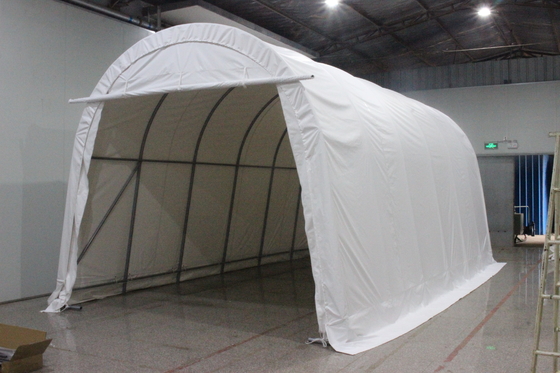 Porte laterali rimovibili 400*730*330cm Carport per cortile e campeggio
