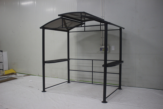 Barbecue a grill pieghevole Tenda padiglione per rifugio all'aperto Canopy 2.36*1.52*2.36M Barbecue