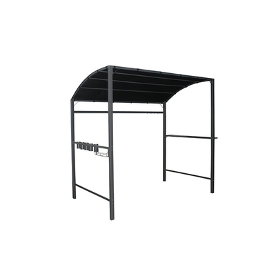 Patio esterno Polyester BBQ Rifugio Barbecue Gazebo con finitura di vela rivestita in polvere