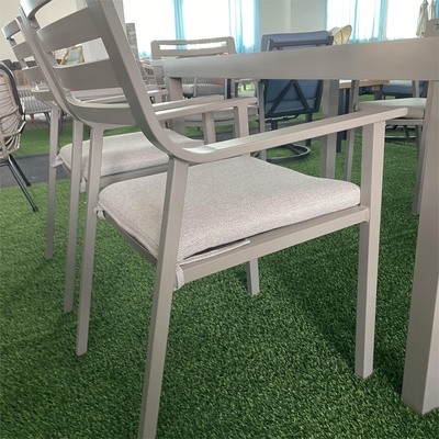 Divano in rattan in alluminio ripiegato in stile moderno per l' esterno