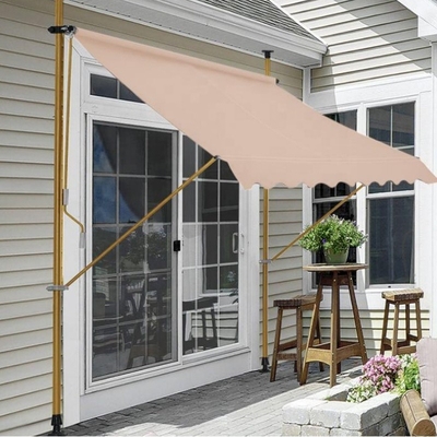 Telaio in lega di alluminio retrattile per balcone 3*1,2m Tessuto in poliestere impermeabile
