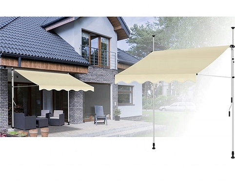 Telaio in lega di alluminio retrattile per balcone 3*1,2m Tessuto in poliestere impermeabile