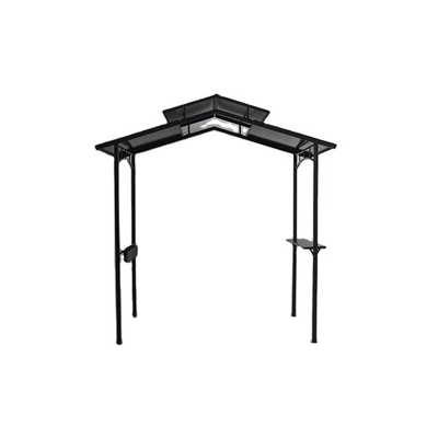 Hard Top BBQ PC Board Grill Gazebo Cornice metallica per giardino esterno Parco patio Barbecue
