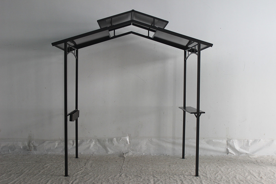 Hard Top BBQ PC Board Grill Gazebo Cornice metallica per giardino esterno Parco patio Barbecue
