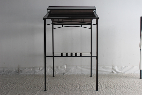 Hard Top BBQ PC Board Grill Gazebo Cornice metallica per giardino esterno Parco patio Barbecue