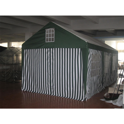 Metallo rivestito in polvere Rifugio auto Canopy Garage Tenda pieghevole rimontabile Carport portatile