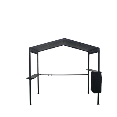 2.3*1.5*2.2M Copertura esterna in alluminio duro poliestere Gazebo con finitura di vela rivestita in polvere