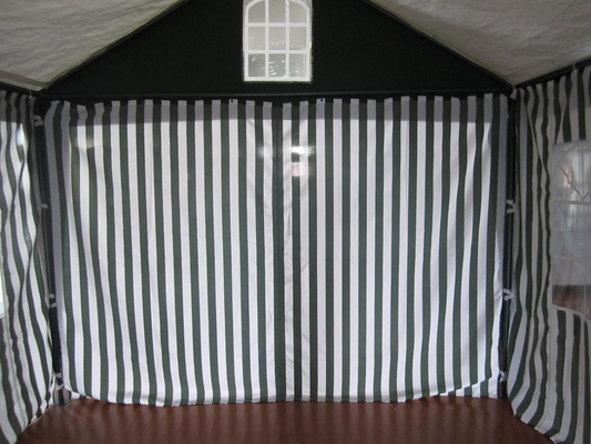 Metallo rivestito in polvere Rifugio auto Canopy Garage Tenda pieghevole rimontabile Carport portatile