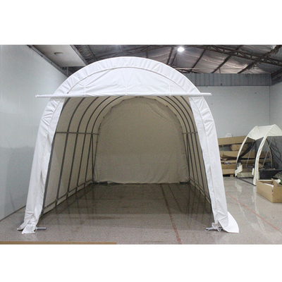 Canopy di parcheggio invernale portatile con telaio rivestito in polvere e design personalizzabile