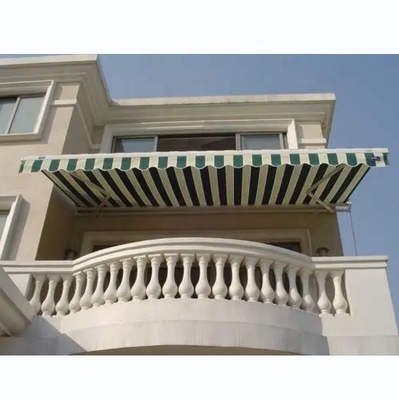 Avvolgimento retrattile per ombra solare 3,5*2,5 m Canopy manuale esterno di tipo completamente aperto N.W 9