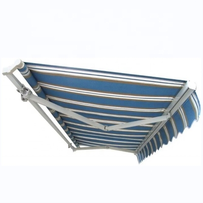 Avvolgimento di balcone a ombra solare 4,5*3m Tipo completamente aperto con funzionamento manuale ed elettrico
