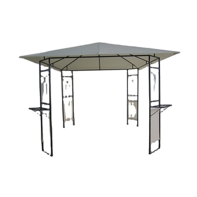 Double Roof Gazebo Outdoor Canopy Shelter con design personalizzabile e finitura rivestita in PVC