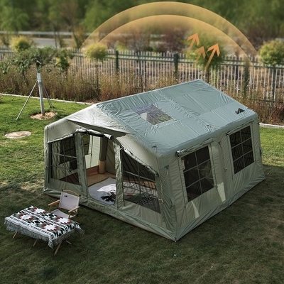 4 Stagioni Tenda per campeggio a schermo per zanzare 12.96m2 Spazio stanza Tenda gonfiabile
