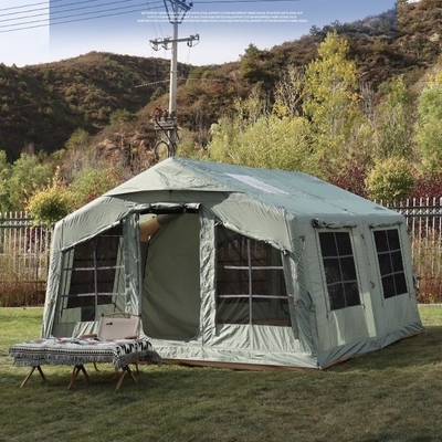 4 Stagioni Tenda per campeggio a schermo per zanzare 12.96m2 Spazio stanza Tenda gonfiabile