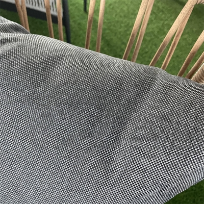 Moderno mobili da giardino in alluminio Bistro Rattan Divano Set per cena di lusso Set