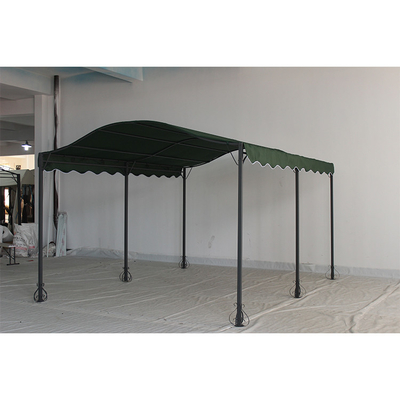 Cornice in acciaio personalizzabile Canopy esterno ad arco Giardino ombra Pergola Padiglione Gazebo