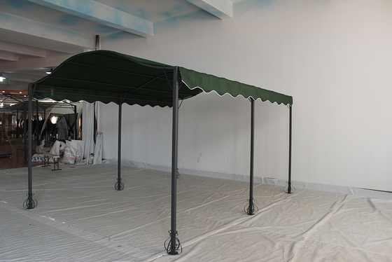 Cornice in acciaio personalizzabile Canopy esterno ad arco Giardino ombra Pergola Padiglione Gazebo