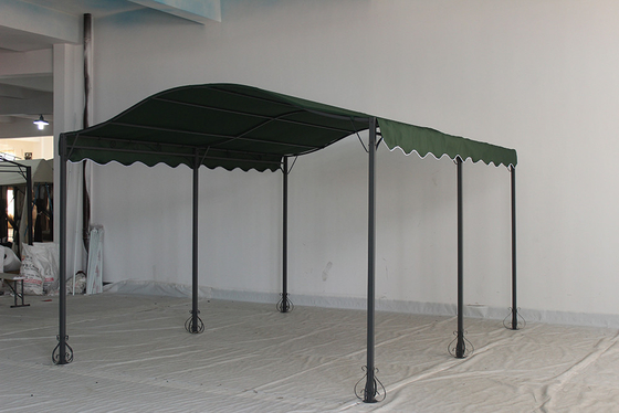 Cornice in acciaio personalizzabile Canopy esterno ad arco Giardino ombra Pergola Padiglione Gazebo