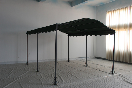 Cornice in acciaio personalizzabile Canopy esterno ad arco Giardino ombra Pergola Padiglione Gazebo