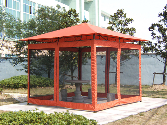 Arche giardino Pergola tenda in alluminio all'aperto Gazebo con tetto solare e telaio pesante