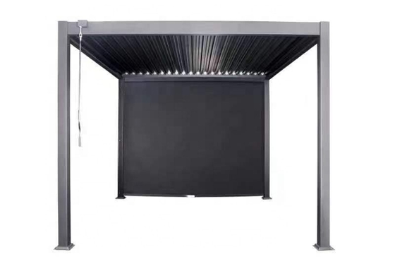 Cornice in alluminio PERGOLA 3x4m Luxury Modern Outdoor Waterproof Roof Metal Garden Pergola