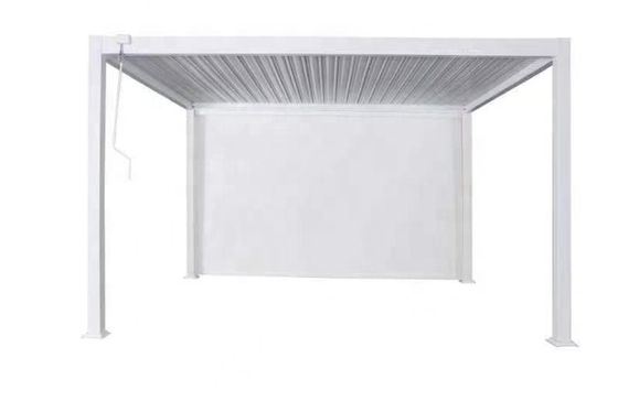 Cornice in alluminio PERGOLA 3x4m Luxury Modern Outdoor Waterproof Roof Metal Garden Pergola