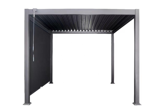 Cornice in alluminio PERGOLA 3x4m Luxury Modern Outdoor Waterproof Roof Metal Garden Pergola