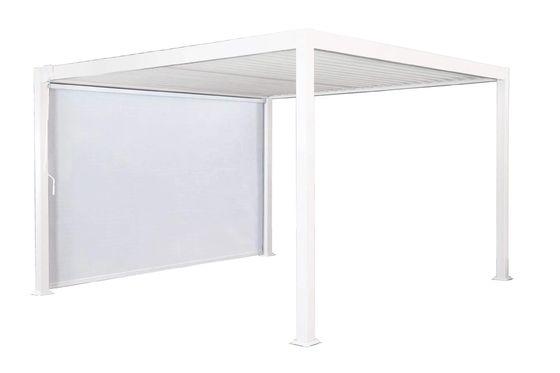 Cornice in alluminio PERGOLA 3x4m Luxury Modern Outdoor Waterproof Roof Metal Garden Pergola