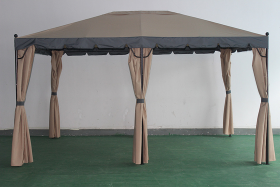 215*46*13cm Dimensione del pacchetto Ombra da sole Poliestere Unico Livello Sostituzione Gazebo Canopy top