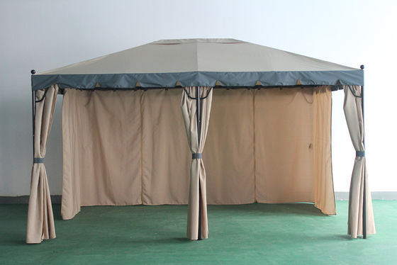 215*46*13cm Dimensione del pacchetto Ombra da sole Poliestere Unico Livello Sostituzione Gazebo Canopy top