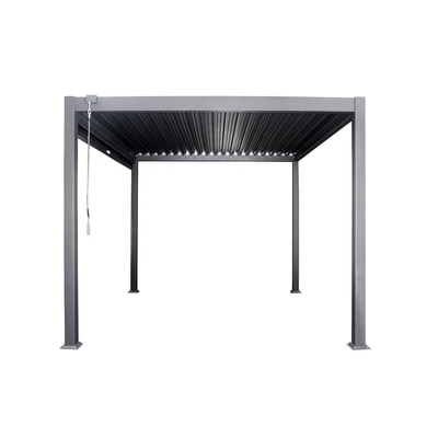 Pergola per giardino in alluminio impermeabile 3x3m