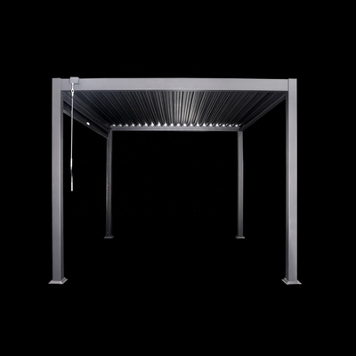 Pergola per giardino in alluminio impermeabile 3x3m