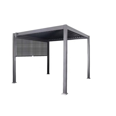 Pergola per giardino in alluminio impermeabile 3x3m