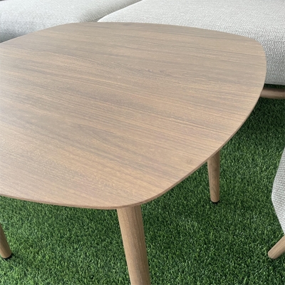 Alluminio telaio tavolo di lusso set Bistro per mobili da giardino per esterni colore personalizzato