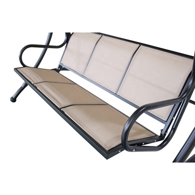 Modern Garden Patio Swing Chair con baldacchino Pergola Gazebo Outdoor Cushioned Letto a panca