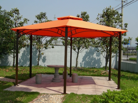 2.5*2.5*2.5M PVC Alumini Hexagonal Canopy Gazebo Tent per attività esterne in giardino