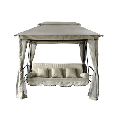 Y Mail Packing Patio Canopy Swing Bed per il lusso Tempo libero Tenda mobili all'aperto
