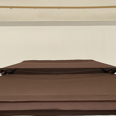Y Mail Packing Patio Canopy Swing Bed per il lusso Tempo libero Tenda mobili all'aperto
