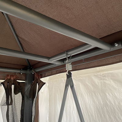 Y Mail Packing Patio Canopy Swing Bed per il lusso Tempo libero Tenda mobili all'aperto