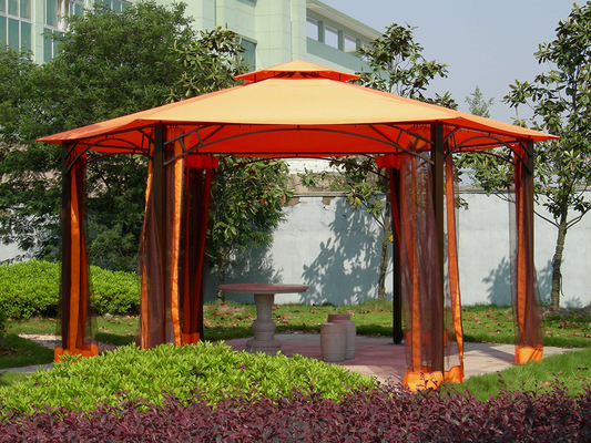 Acque resistenti 2,5*2,5*2,5M Gazebo esterno per feste di nozze Canopy Arbours vendita diretta