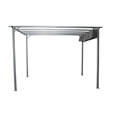 3*3.5*2.35M Attached To The House Bianco telaio in alluminio Canopy Bargain