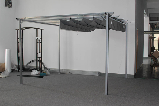 3*3.5*2.35M Attached To The House Bianco telaio in alluminio Canopy Bargain
