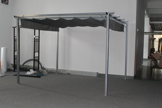 3*3.5*2.35M Attached To The House Bianco telaio in alluminio Canopy Bargain