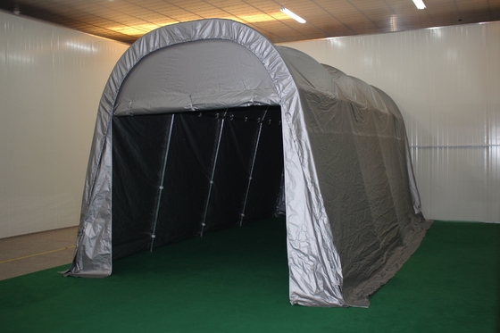 CP025 Tipo metallico Metallo impermeabile resistente all'acqua Rifugio auto Carport coperture per giardino