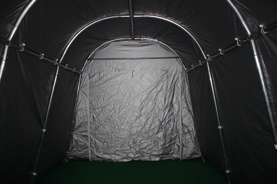 CP025 Tipo metallico Metallo impermeabile resistente all'acqua Rifugio auto Carport coperture per giardino