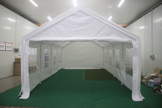 Tenda di nozze in PE all'aperto con telaio metallico personalizzabile e festa per eventi commerciali