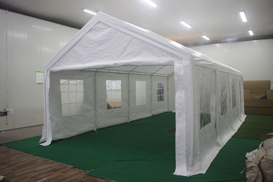 Tenda di nozze in PE all'aperto con telaio metallico personalizzabile e festa per eventi commerciali