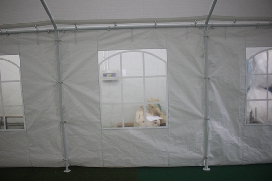 Tenda di nozze in PE all'aperto con telaio metallico personalizzabile e festa per eventi commerciali